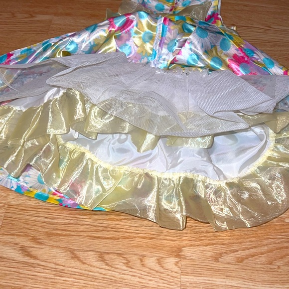 Mia Juliana Spring Flower Formal Dress Size 4/5 - Picture 4 of 4